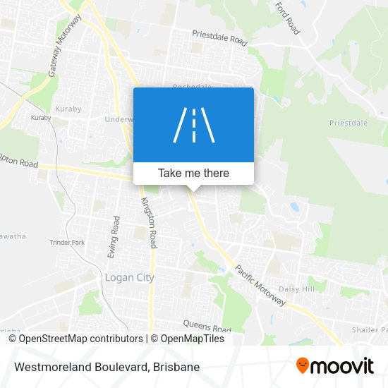 Westmoreland Boulevard map