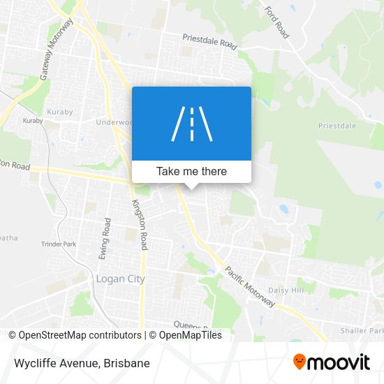 Wycliffe Avenue map