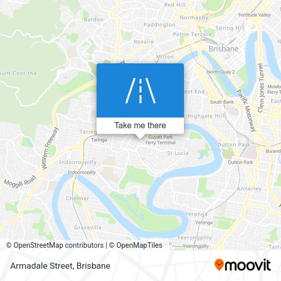 Armadale Street map