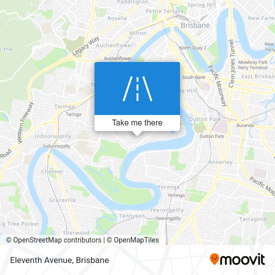 Eleventh Avenue map