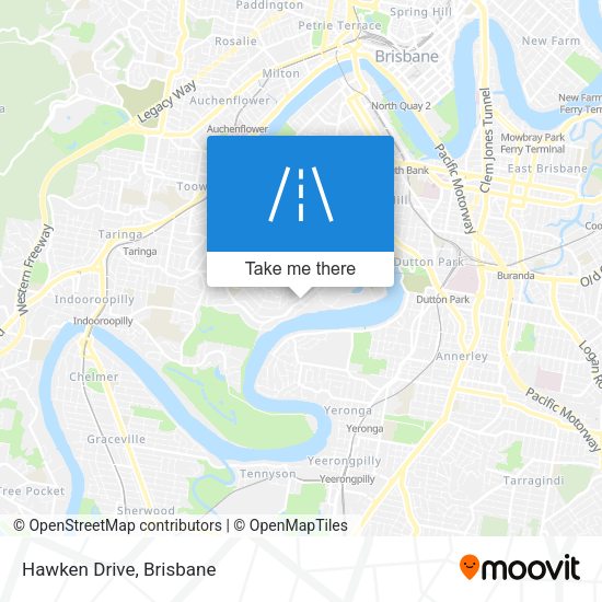 Hawken Drive map