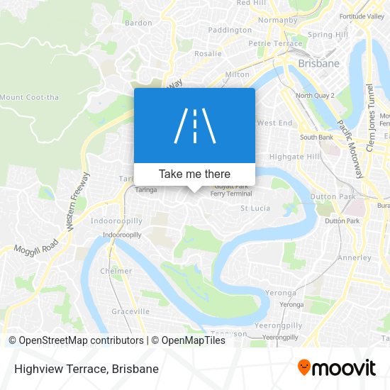 Highview Terrace map