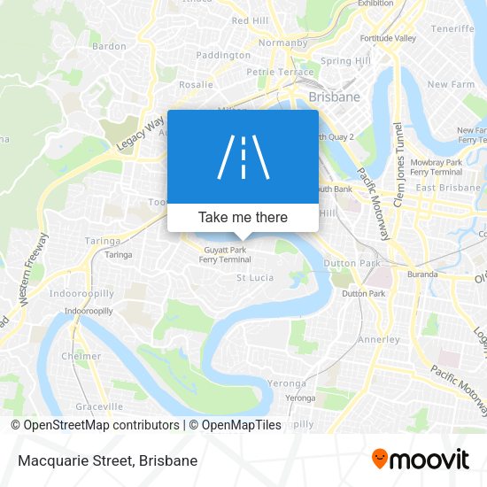 Macquarie Street map
