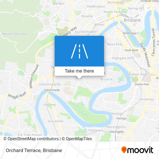 Orchard Terrace map