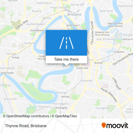 Thynne Road map