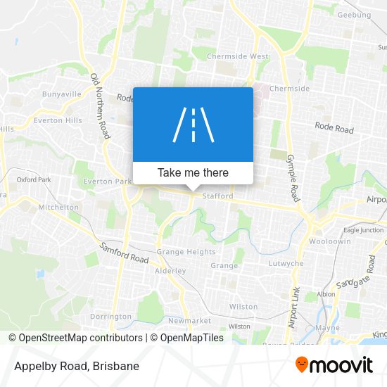 Appelby Road map