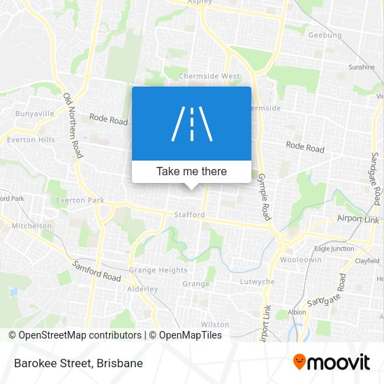 Barokee Street map