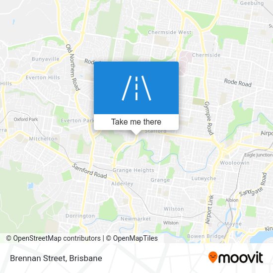 Brennan Street map
