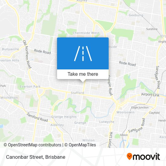 Canonbar Street map