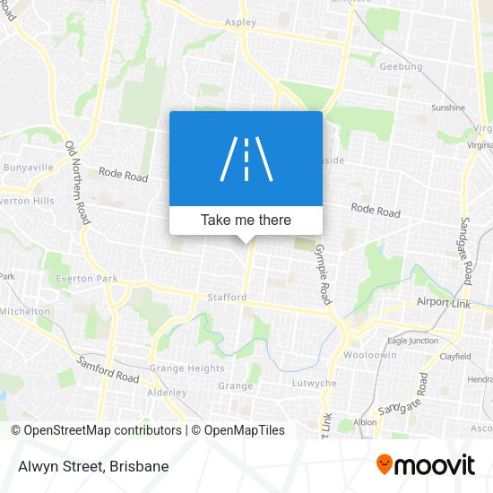 Alwyn Street map