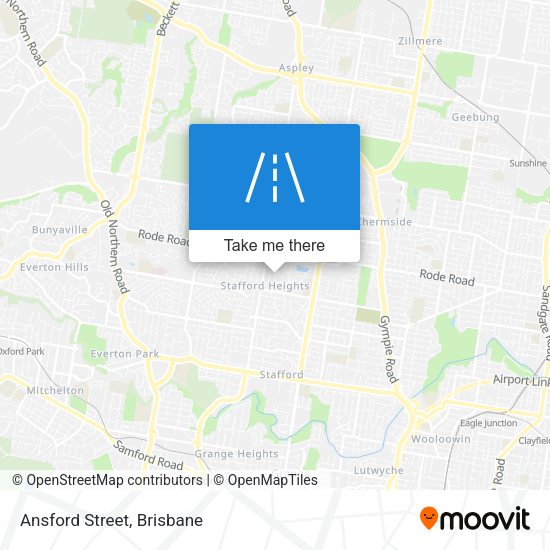 Ansford Street map