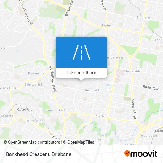 Bankhead Crescent map