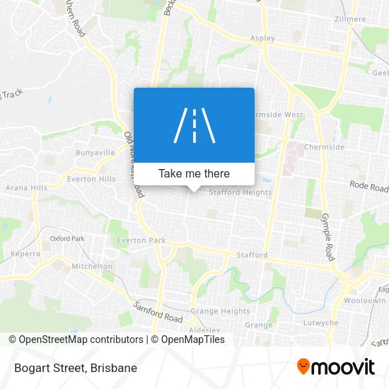 Bogart Street map
