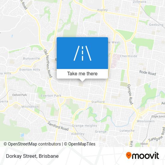 Dorkay Street map