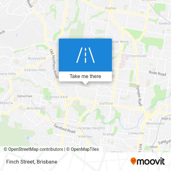 Finch Street map