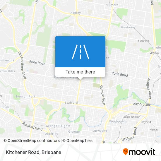 Kitchener Road map