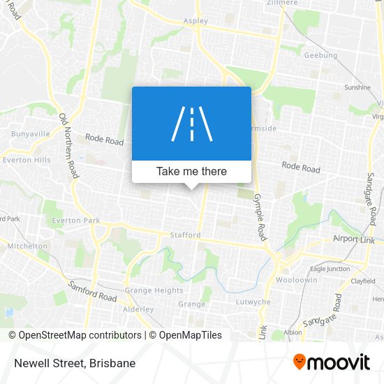 Newell Street map