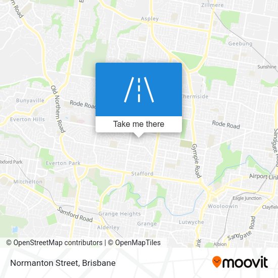 Normanton Street map