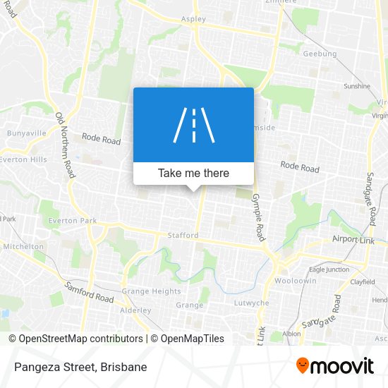 Pangeza Street map
