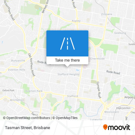 Tasman Street map