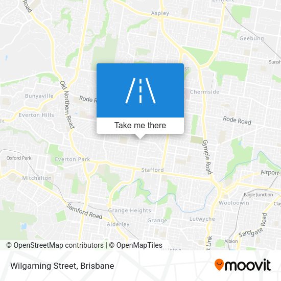 Wilgarning Street map