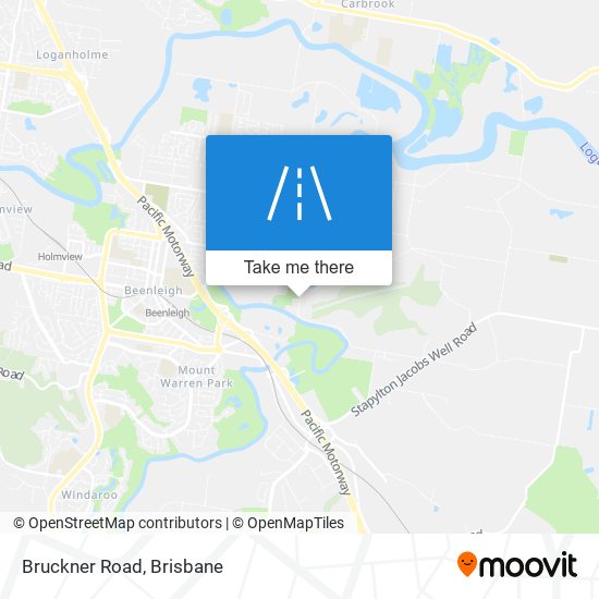 Bruckner Road map