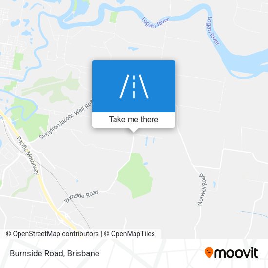 Burnside Road map