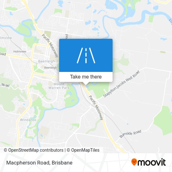Macpherson Road map
