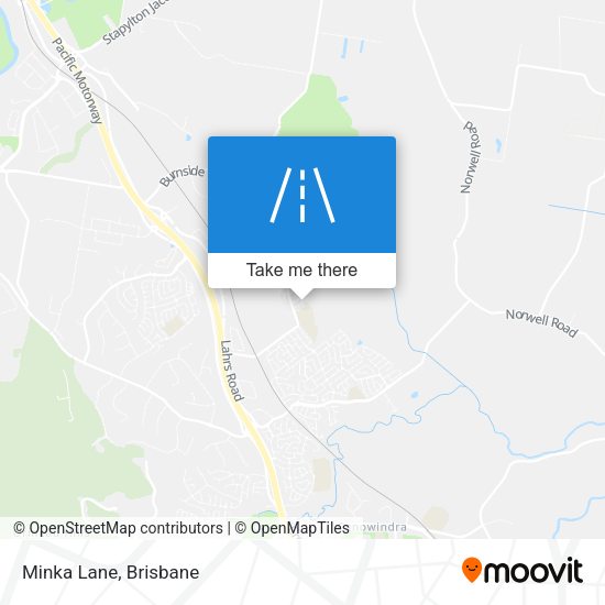 Minka Lane map
