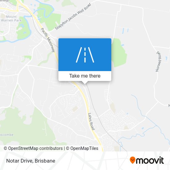 Notar Drive map