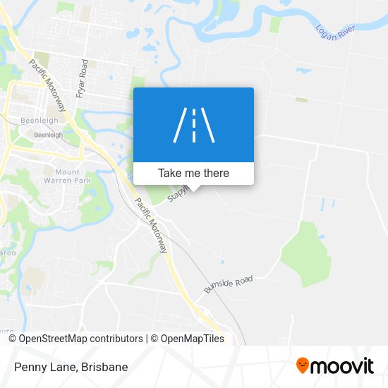 Penny Lane map