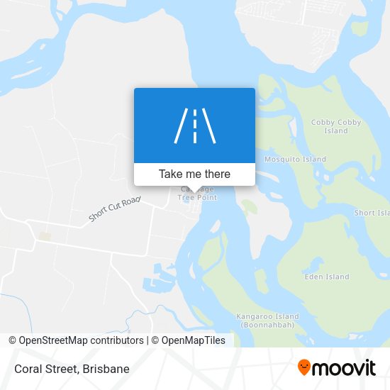 Coral Street map