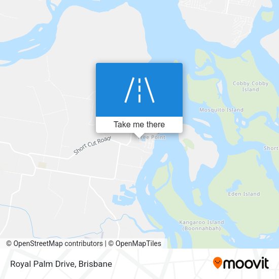 Royal Palm Drive map