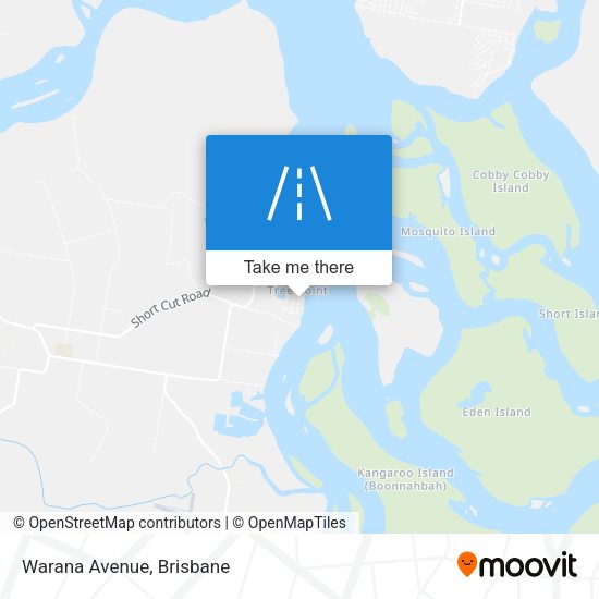 Warana Avenue map