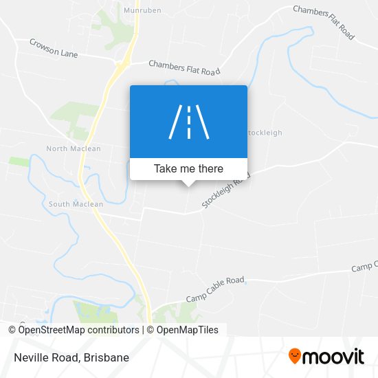 Neville Road map