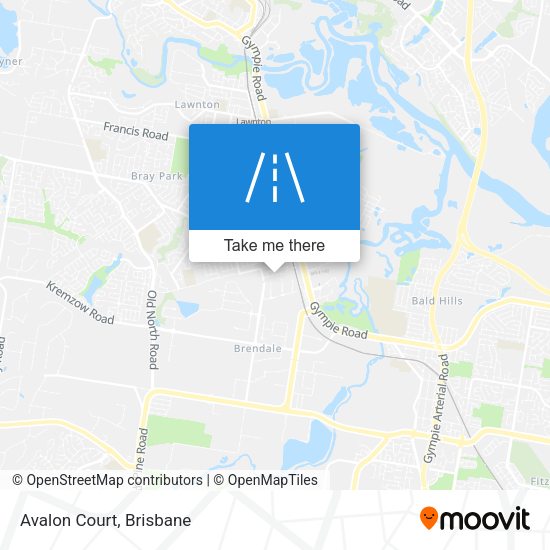 Avalon Court map