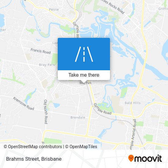 Brahms Street map