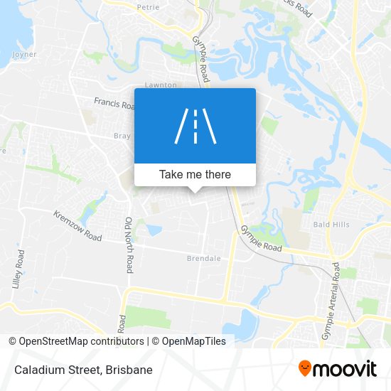 Caladium Street map