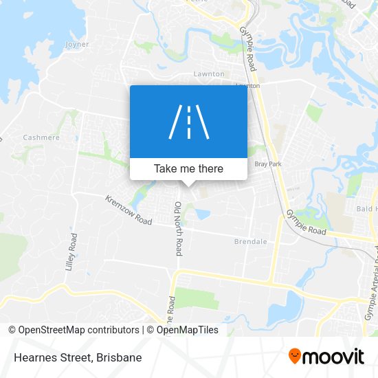 Hearnes Street map