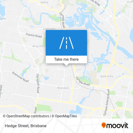 Hedge Street map