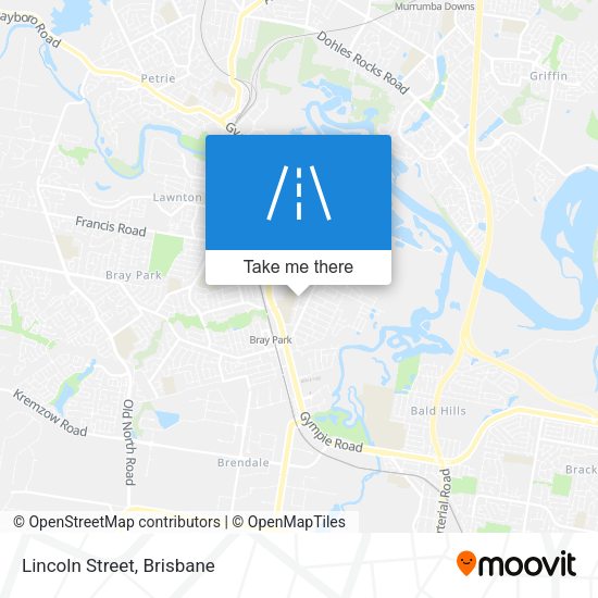 Lincoln Street map