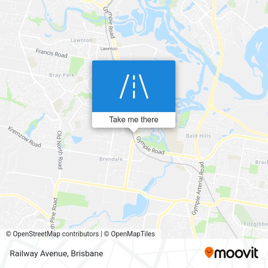 Railway Avenue map