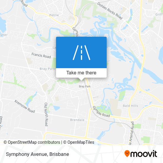 Symphony Avenue map