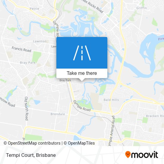 Tempi Court map