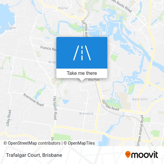 Trafalgar Court map
