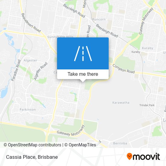 Cassia Place map