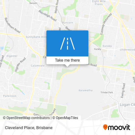 Cleveland Place map