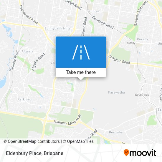 Eldenbury Place map