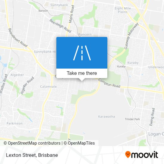 Lexton Street map