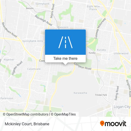 Mckinley Court map